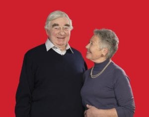 Elderly couple